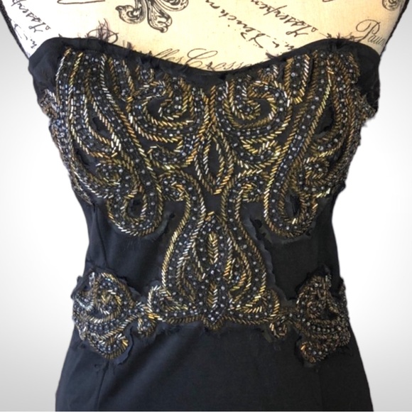 Free People Beaded Strapless Dress New Delhi - Picture 9 of 16